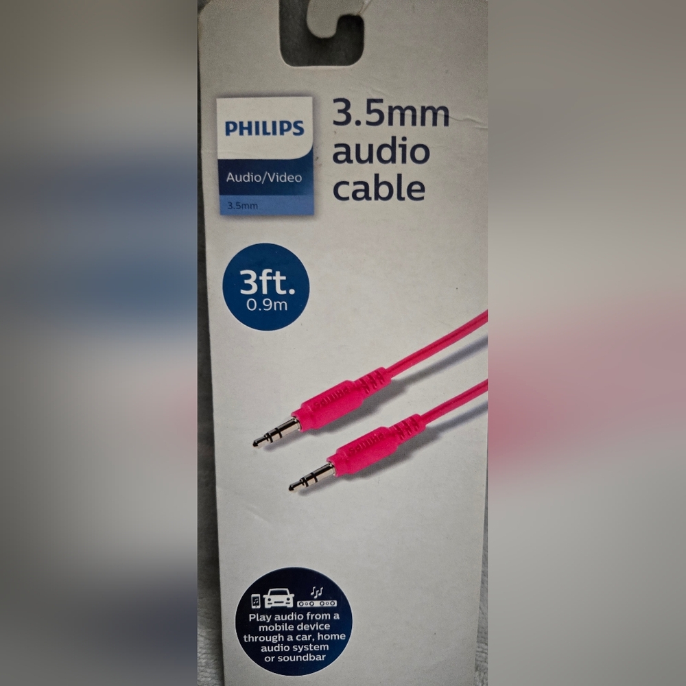Philips Bright 3.5mm Audio Cable